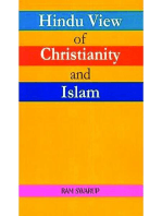 Hindu View of Christianity and Islam