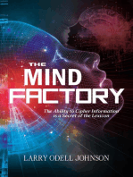 The Mind Factory: The Ability to Cipher Information is a Secret of the Lexicon