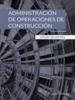 Administración de operaciones de construcción