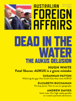 Dead in the Water: The AUKUS delusion: Australian Foreign Affairs 20