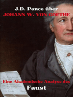 J.D. Ponce zu Johann W. von Goethe