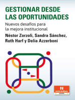 Gestionar desde las oportunidades: Nuevos desafíos para la mejora institucional