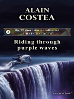 Riding through purple waves
