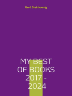 My Best Of Books 2017 - 2024: Mit Königspinguine, Lebenssonne, Genesis, Katzemäädsche