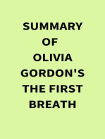 Summary of Olivia Gordon's The First Breath