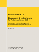 Sozialhilfe SGB XII Bürgergeld, Grundsicherung für Arbeitsuchende SGB II