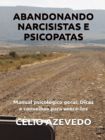 Abandonando Narcisistas E Psicopatas - Manual Psicológico Geral