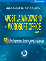 Apostila Do Windows 10 Com Microsoft Office 2010
