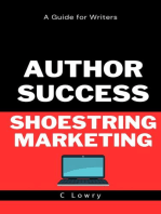 Author Success Shoestring Marketing
