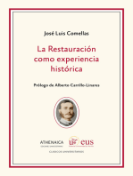 La Restauración como experiencia histórica