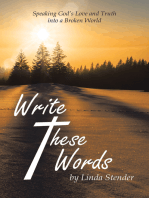 Write These Words