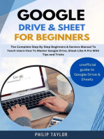 Google Drive & Sheet For Beginners 