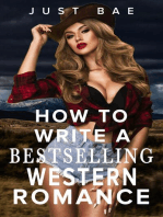 How to Write a Bestselling Western Romance: Gallup your Way to the Hearts of Readers: How to Write a Bestseller Romance Series, #8