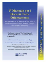 1° Manuale per i Docenti Tutor Orientamento