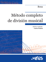 Método completo de división musical: Pascual Bona