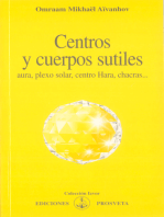 Centros y cuerpos sutiles: Aura, plexo solar, centro Hara, chacras...