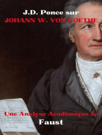 J.D. Ponce sur Johann W. Von Goethe : Une Analyse Académique de Faust: Classicisme de Weimar, #1