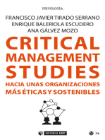 Critical Management Studies: Hacia unas organizaciones más éticas y sostenibles