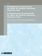 El Reglament de protecció de dades de caràcter personal / El Reglamento de protección de datos de carácter personal: Aspectes clau / Aspectos clave