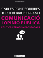Comunicació i opinió pública: Política, periodisme i ciutadans