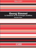 Georg Simmel: La fundació de la sociologia analítica