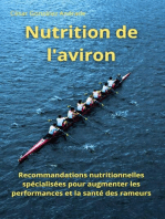 Nutrition de l'aviron
