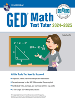 GED Math Test Tutor, For the 2024-2025 GED Test