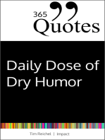 365 Quotes for a Daily Dose of Dry Humor
