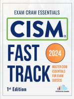 CISM Fast Track: Master CISM Essentials for Exam Success Exam Cram Notes: 1st Edition - 2024