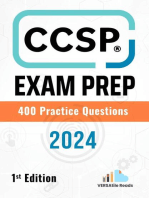 CCSP Exam Prep 400 Practice Questions: 1st Edition - 2024