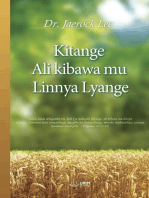 KITANGE ALI KIBAWA MU LINNYA LYANGE(Luganda Edition)