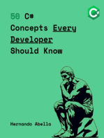 50 C# Concepts Every Developer Should Know