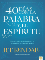 40 días con la Palabra y el Espíritu: Prepárate para este gran avivamiento espiritual.