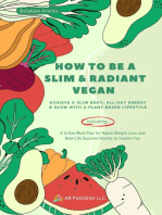 HOW TO BE A SLIM & RADIANT VEGAN
