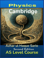 Cambridge Physics AS Level Course: Second Edition