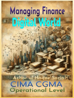 Managing Finance in a Digital World: CIMA CGMA Operational Level