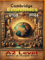 Cambridge A2 Level Economics 9708: 2024