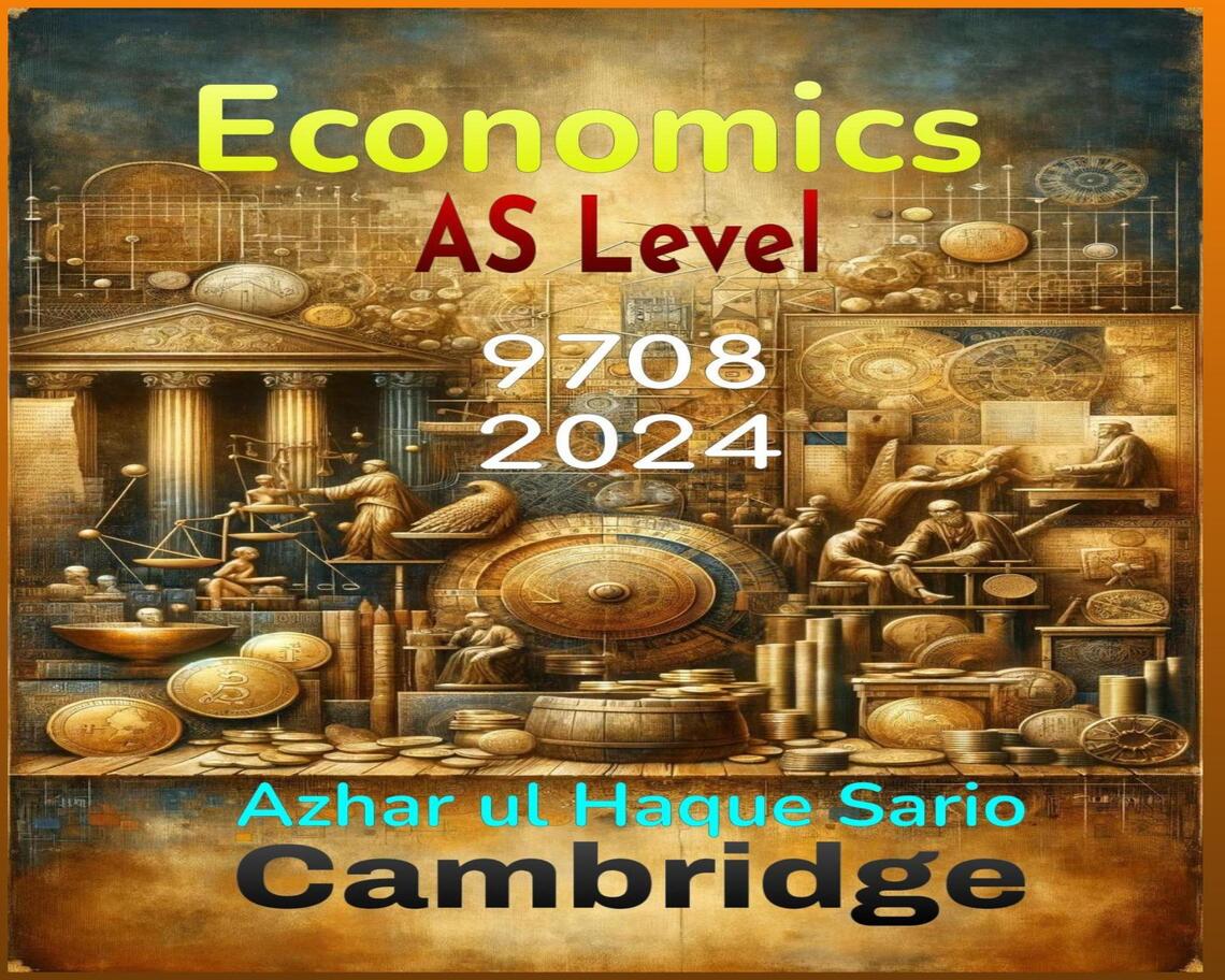 Cambridge AS Level Economics 9708 by Azhar ul Haque Sario (Ebook ...