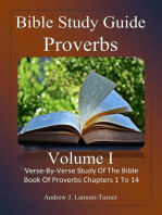 Bible Study Guide: Proverbs Volume 1: Ancient Words Bible Study Series