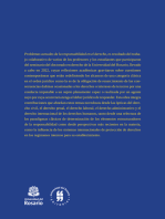Problemas actuales de la responsabilidad en derecho: Una aproximación jurídica transversal