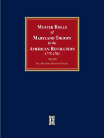 Muster Rolls and Other Records of Service of Maryland Troops in the American Revolution, 1775-1783