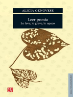 Leer poesía: Lo leve, lo grave, lo opaco