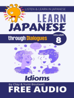 Learn Japanese through Dialogues - Idioms