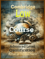 Cambridge Law Course: Advanced Level Qualification