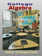 College Algebra: Theory, Applications