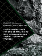 Comportamento à tração de malhas de aço utilizadas para estabilização de taludes