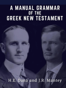 Amazon.com: A Manual Grammar of the Greek New Testament