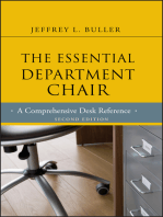 The Essential Department Chair: A Comprehensive Desk Reference