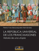 La República universal de los francmasones: Historia de una utopía