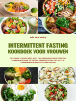 Intermittent Fasting Kookboek Vrouwen (16:8 of 5:2 method)